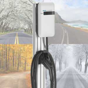 EvoCharge iEVSE Plus 32A Level 2 Networked RFID EV Charging Station