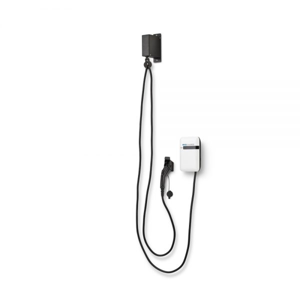 Wall Mount EvoCharge EVSE with Retractor